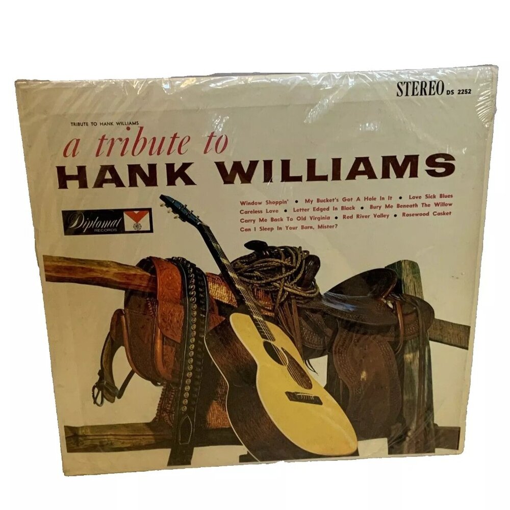 Rusty Harris A Tribute To Hank Williams (Vinyl) Diplomat DS 2252 VG+ LP